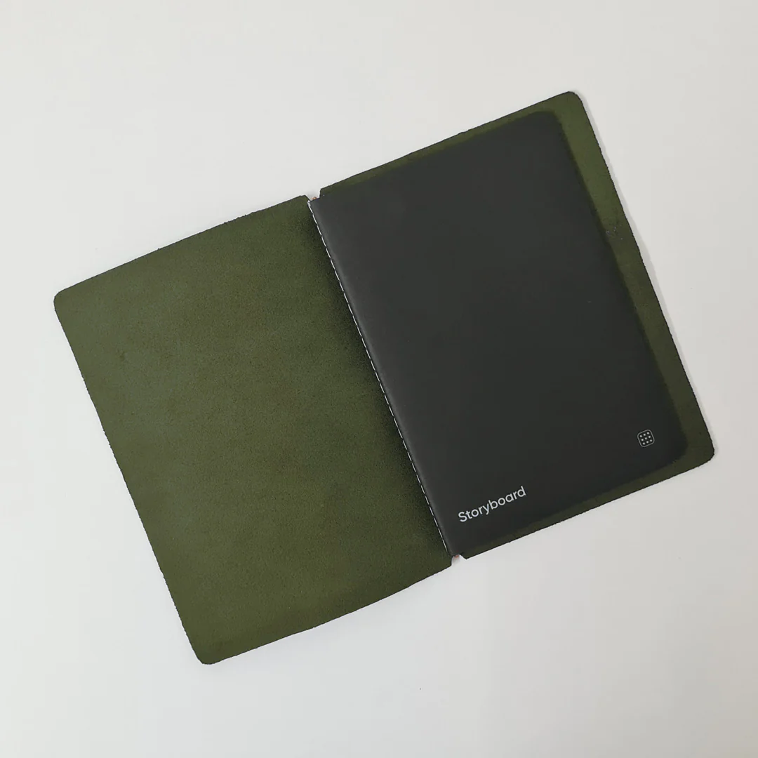 Explorer - Refillable Leather Journal Regalia Paper - Green - Image 4