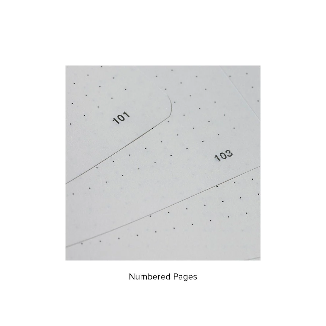 Recorder Notebook - Crimson Sky - Regalia Paper - A5 - Image 9