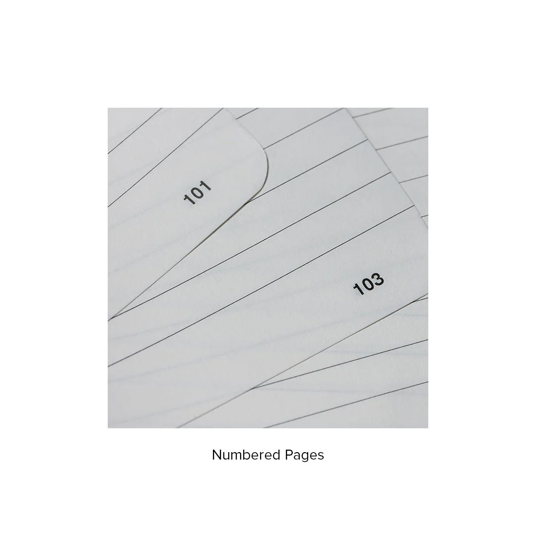 Recorder Notebook - Forest Canopy - Regalia Paper - A5 - Image 10